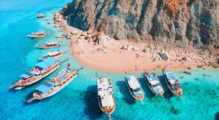 Manavgat Çıkışlı Adrasan – Suluada Tekne Turu